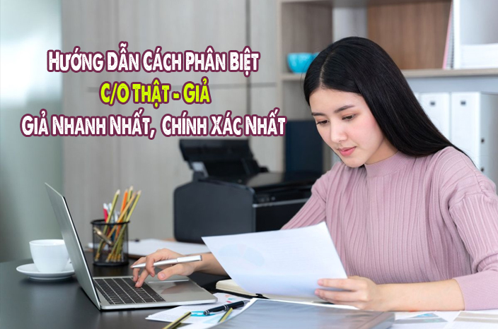 Hướng Dẫn Cách Phân Biệt C/O Thật - Giả Chính Xác Nhất