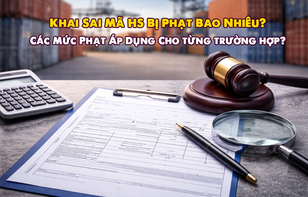 Khai Sai Mã HS Bị Phạt Bao Nhiêu? Các Mức Phạt Áp Dụng?