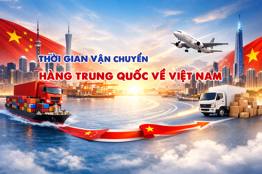Thời Gian Vận Chuyển Hàng Trung Quốc Về Việt Nam Mất Bao Lâu?
