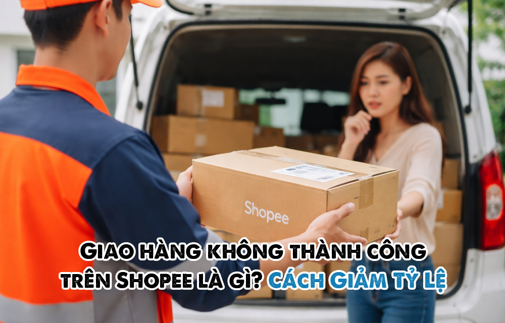 Giao hàng không thành công trên Shopee là gì? Cách Giảm Tỷ Lệ