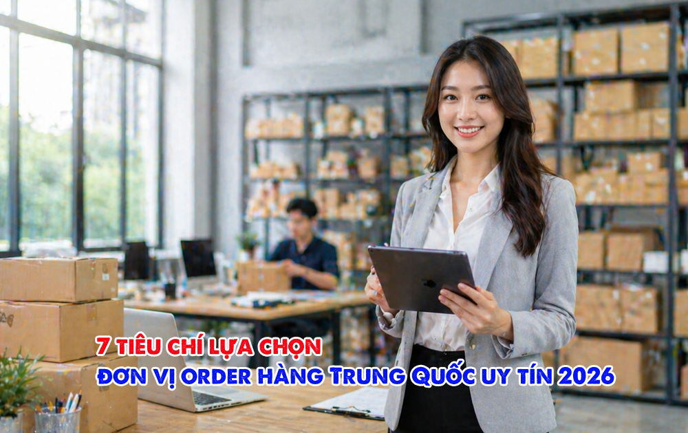 Kinh nghiệm lựa chọn đơn vị order hàng Trung Quốc uy tín, chuyên nghiệp