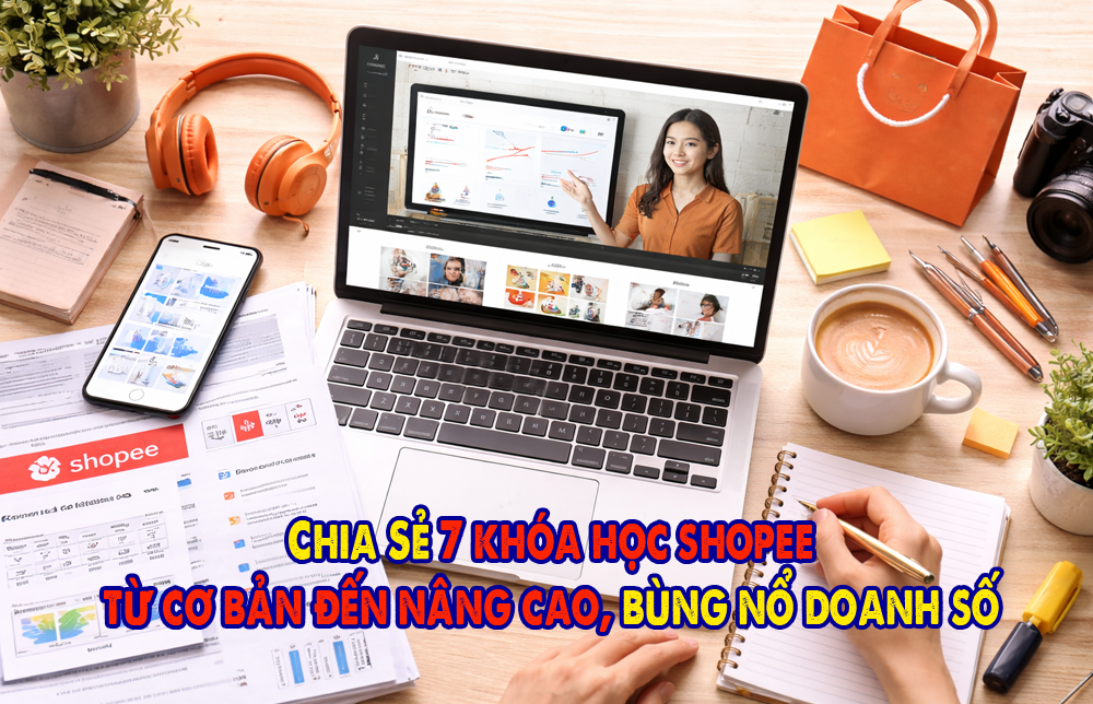 Chia sẻ 7 khóa học Shopee toàn tập A-Z, từ cơ bản đến nâng cao