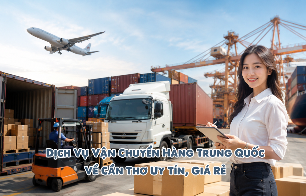 Dịch Vụ Vận Chuyển Hàng Trung Quốc Về Cần Thơ Uy Tín, Giá Rẻ