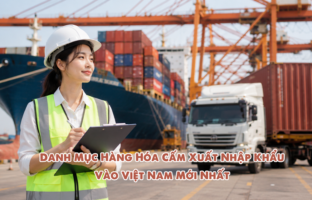 Danh Mục Hàng Hóa Cấm Xuất Nhập Khẩu Vào Việt Nam Mới Nhất 2026