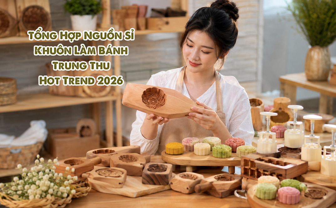 Tổng Hợp Nguồn Sỉ Khuôn Làm Bánh Trung Thu Hot Trend 2026