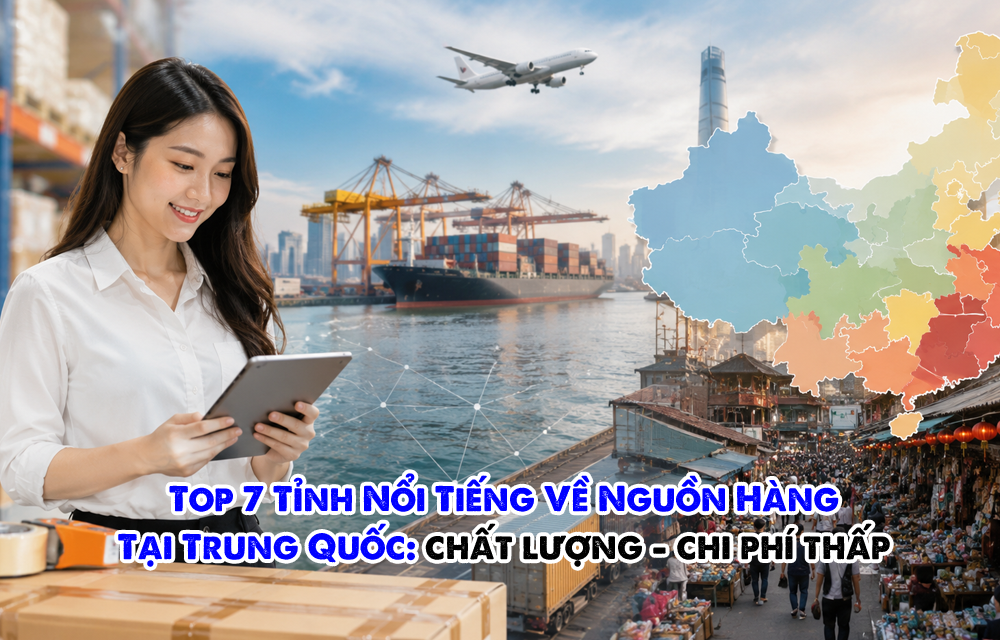 Top 7 Tỉnh Nổi Tiếng Về Nguồn Hàng Tại Trung Quốc Và Thế Mạnh Từng Khu Vực