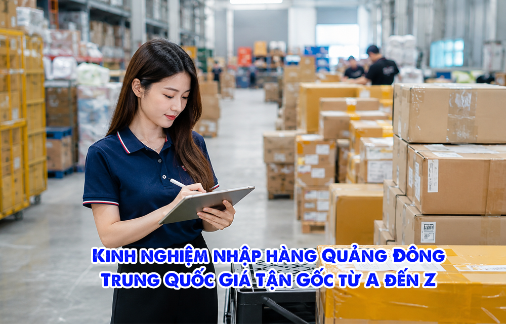 Kinh nghiệm nhập hàng Quảng Đông Trung Quốc 2026 từ A đến Z