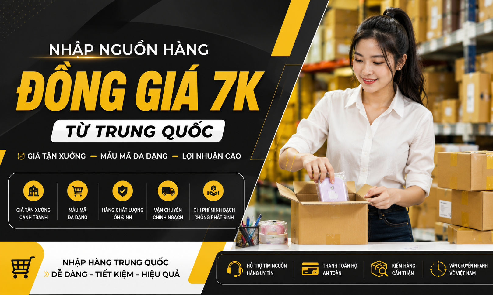 5 Cách Tìm Nguồn Hàng Đồng Giá 7K Giá Gốc, Lợi Nhuận Cao, Đa Dạng Sản Phẩm