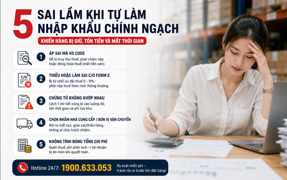 5 Sai Lầm Thường Gặp Khi Tự Làm Chính Ngạch Không Qua Ủy Thác