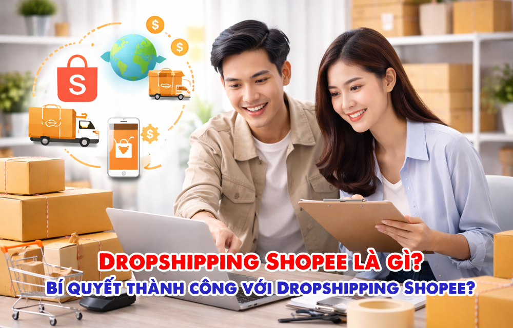 Dropshipping Shopee là gì? Bí quyết thành công với Dropshipping Shopee?