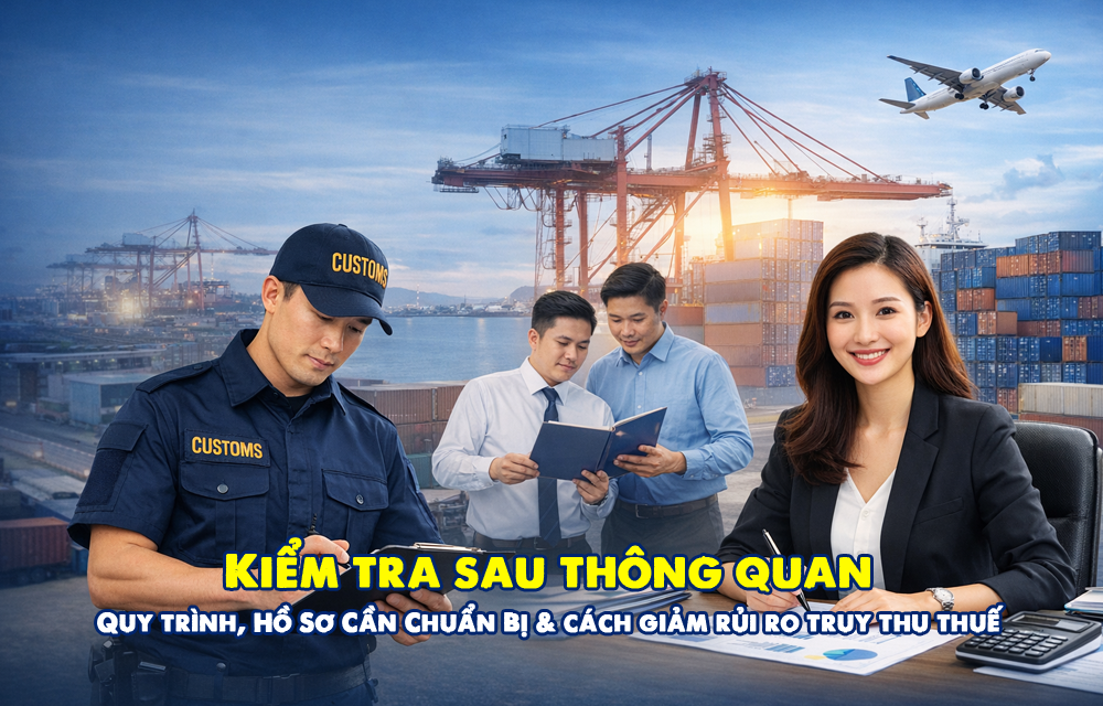 Kiểm tra sau thông quan: Quy trình & cách giảm rủi ro truy thu thuế 2026