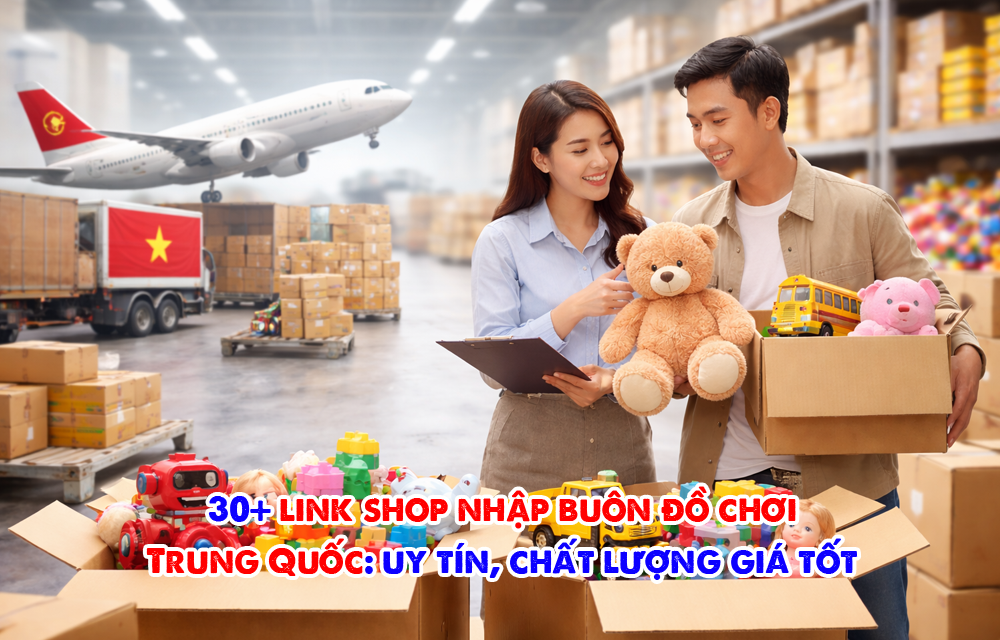 30+ link shop nhập buôn đồ chơi Trung Quốc giá tốt 2026