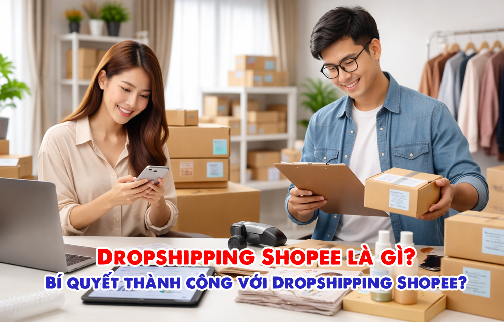Hướng dẫn cách làm Dropshipping Shopee từ A–Z
