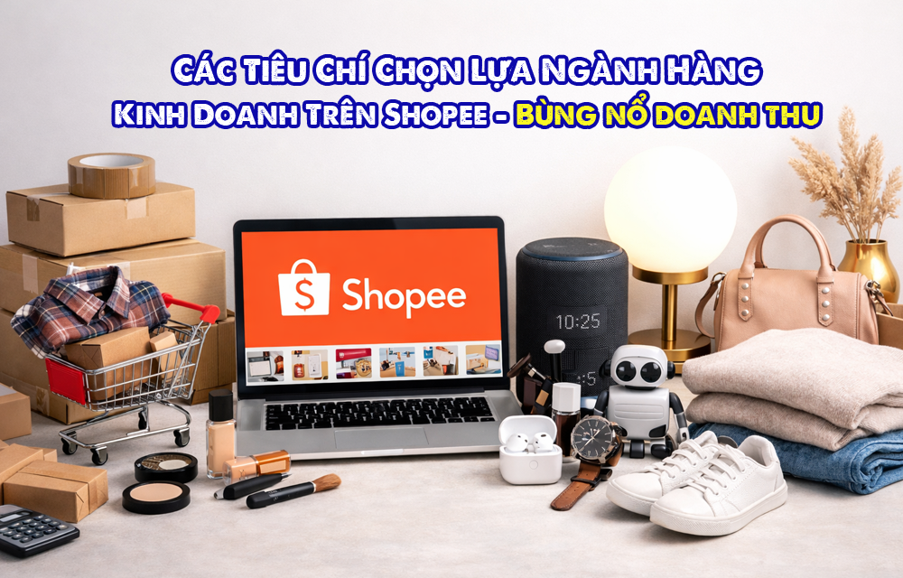 Chọn ngành nào để kinh doanh trên Shopee 2026?
