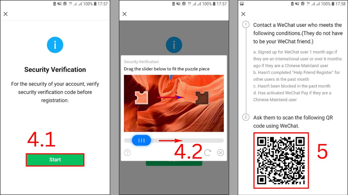 Cách đăng ký tài khoản wechat