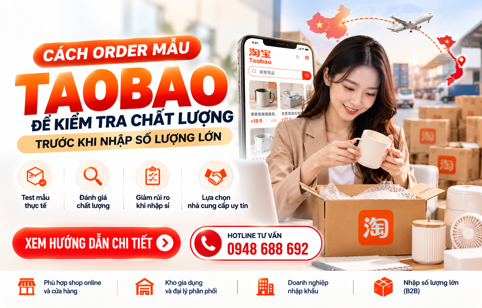 Cách Order Taobao Ship Thẳng về Việt Nam