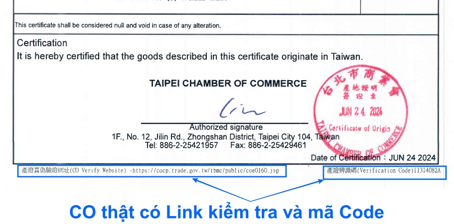 Hướng Dẫn Cách Phân Biệt C/O Form E Thật - Giả Nhanh Nhất