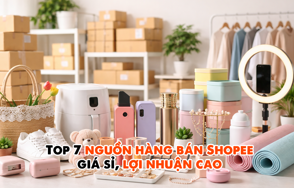 Top 7 nguồn hàng bán Shopee giá sỉ mà chất lượng