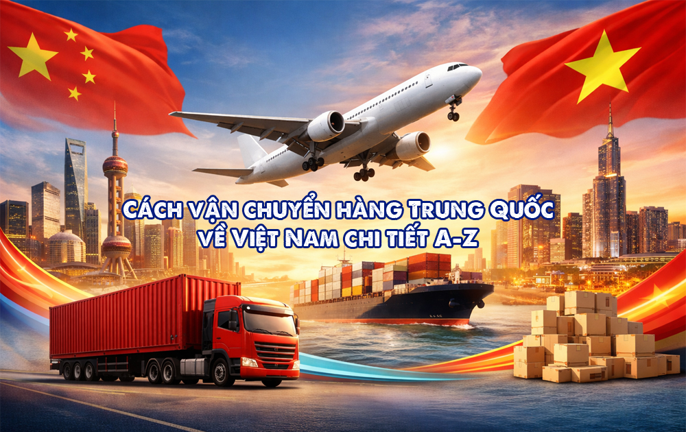 Cách vận chuyển hàng từ Trung Quốc về Việt Nam