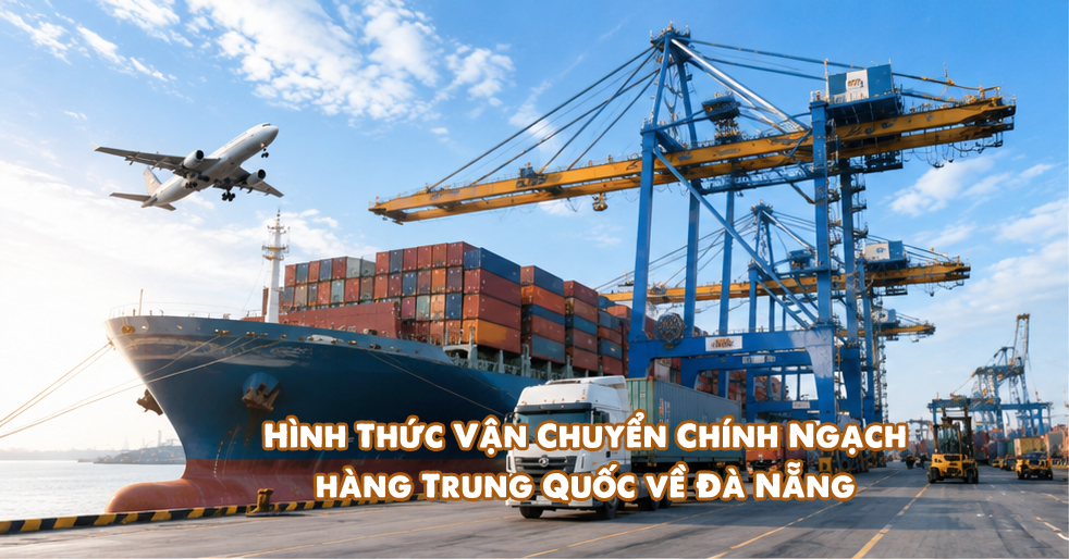 Các Phương Thức Vận Chuyển Hàng Từ Trung Quốc Về Đà Nẵng Phổ Biến