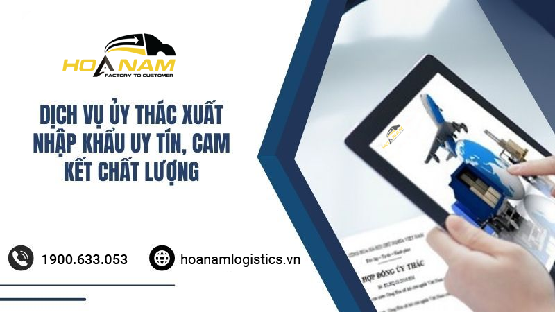 Hoa Nam Logistics - Giải pháp ủy thác xuất nhập khẩu toàn diện