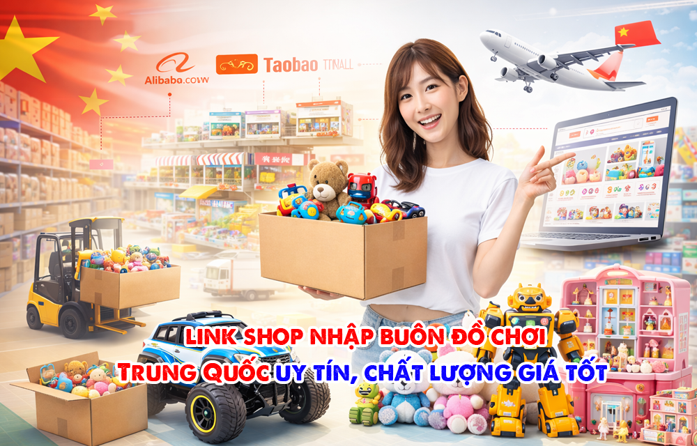 Top 6 nguồn hàng đồ chơi thông minh phổ biến hiện nay