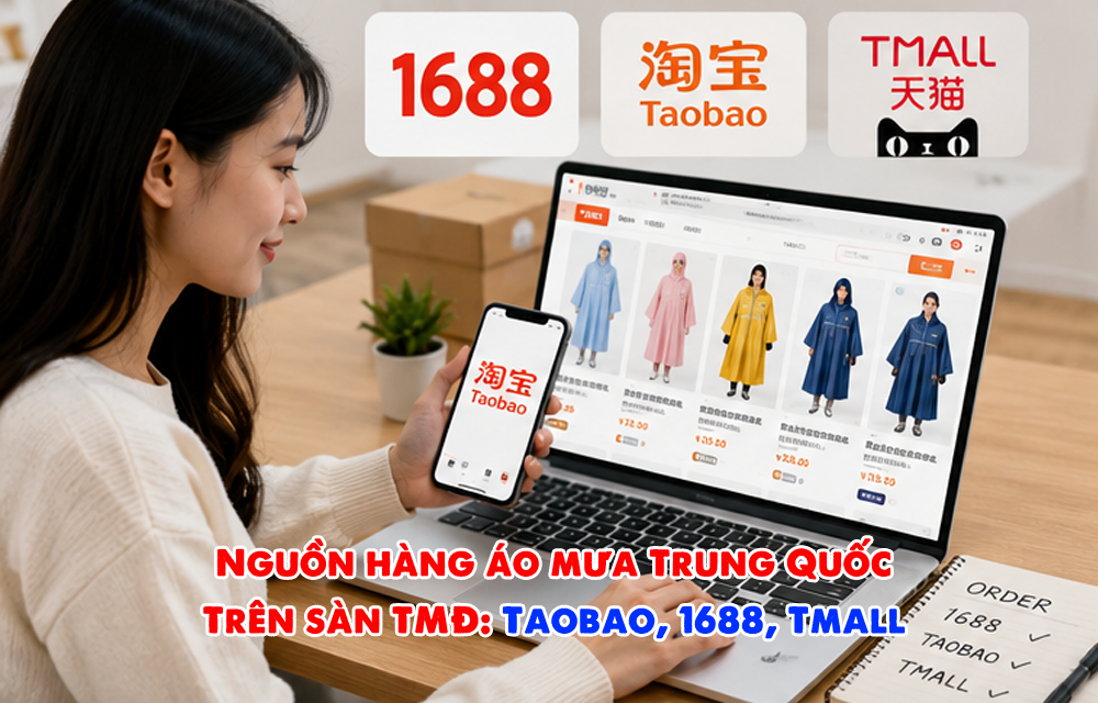 Nguồn hàng áo mưa Trung Quốc giá sỉ rẻ, chất lượng 2026