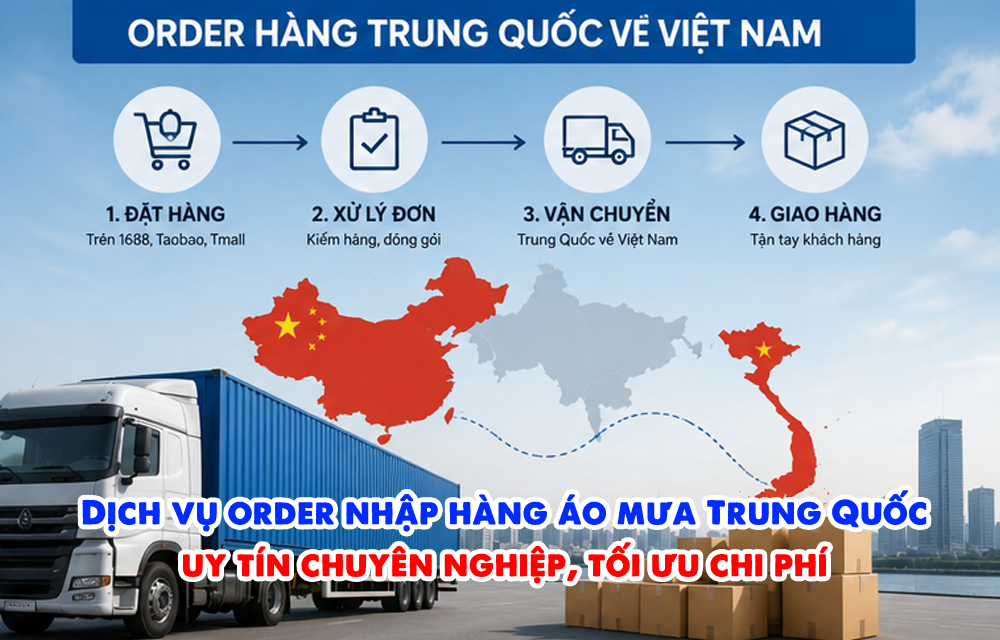 Nguồn hàng áo mưa Trung Quốc giá sỉ rẻ, chất lượng 2026