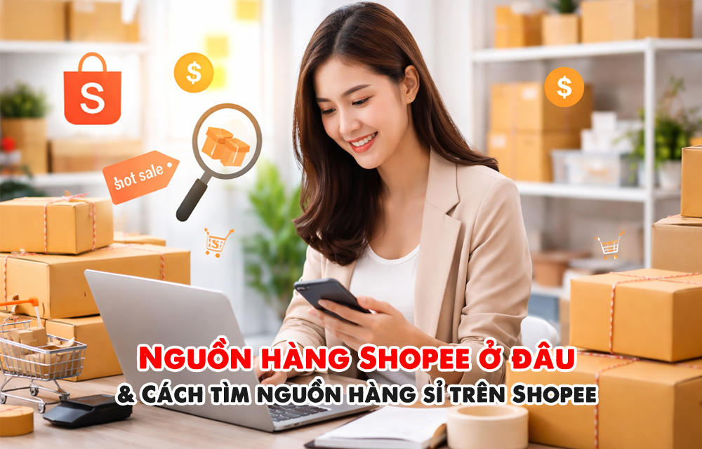 Nguồn hàng trên shopee