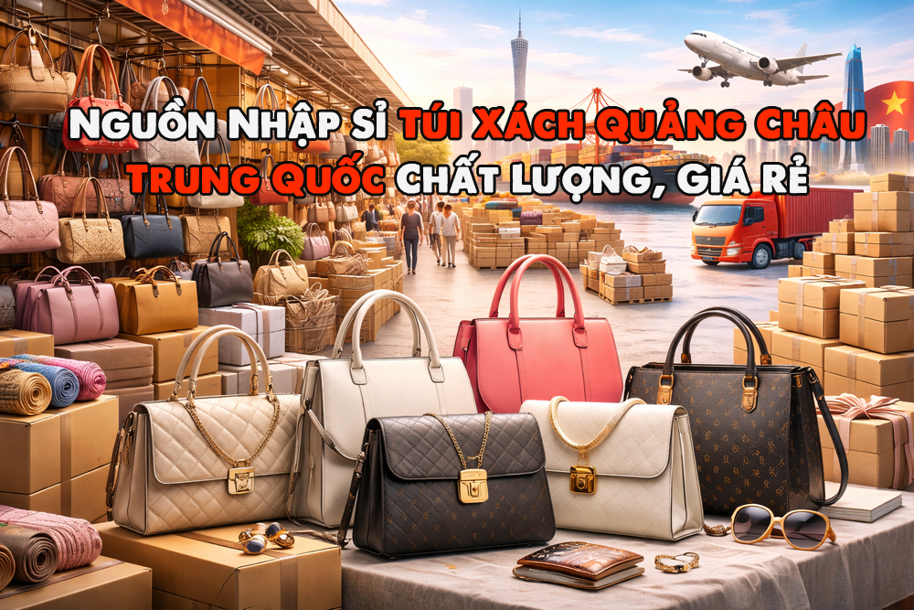 Nguồn Nhập Sỉ Túi Xách Quảng Châu Trung Quốc Giá Tốt & Uy Tín