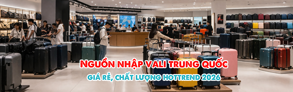 Nguồn nhập vali trung quốc
