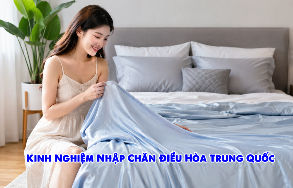 Nhập chăn điều hòa Trung Quốc ở đâu giá rẻ, chất lượng và dễ bán?