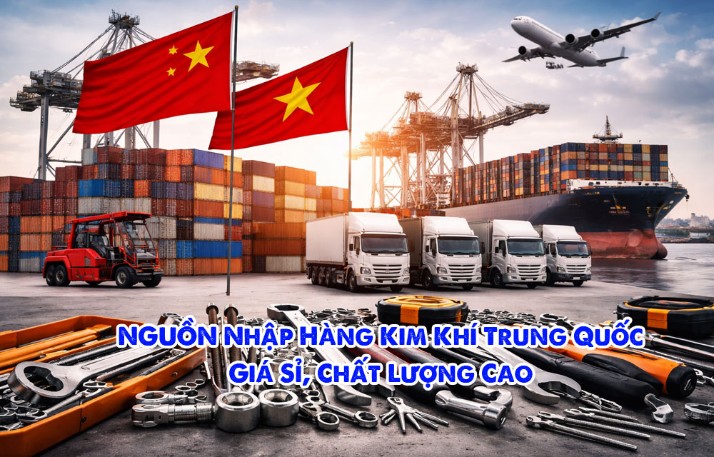 Hướng dẫn 3 cách nhập hàng kim khí từ Trung Quốc tốt nhất hiện nay