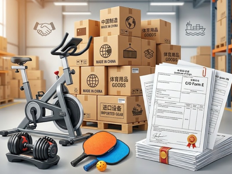 Quy trình, thủ tục nhập khẩu dụng cụ thể thao chi tiết từ A - Z