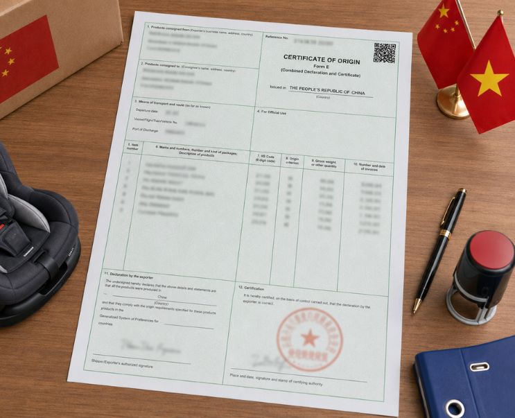Tối ưu chi phí với C/O Form E và C/Q