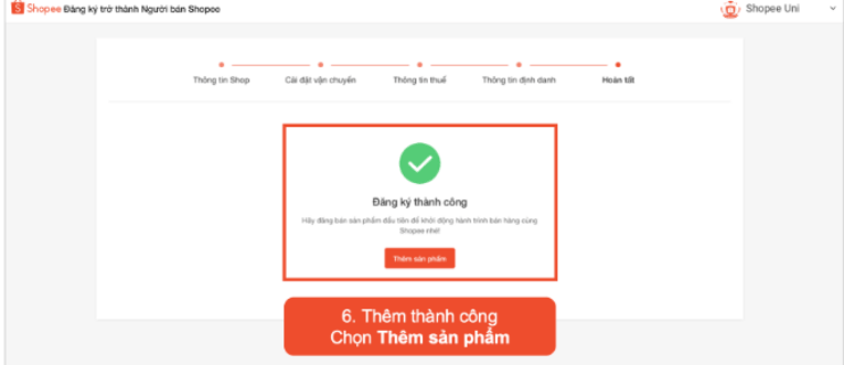 Hướng dẫn setup gian hàng Shopee mới nhất