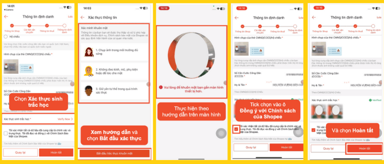 Hướng dẫn setup gian hàng Shopee mới nhất