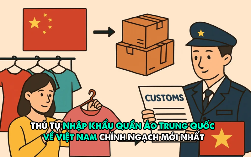 Thủ Tụ Nhập Khẩu Quần Áo Trung Quốc Mới Nhất 2026