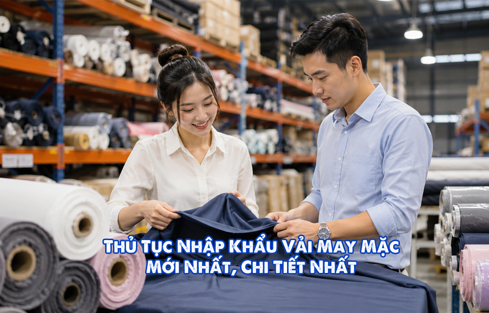 Thủ Tục Nhập Khẩu Vải May Mặc Mới Nhất