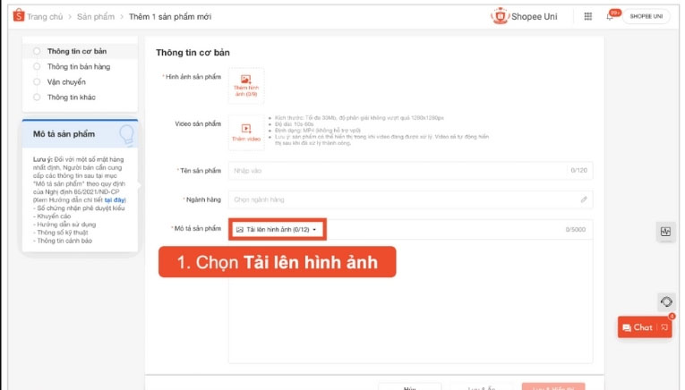 Mô tả shop trên Shopee Chuẩn SEO, tối ưu chuyển đổi