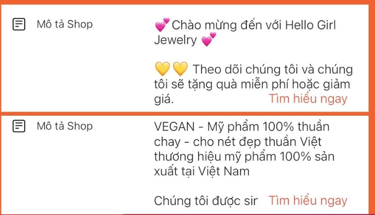 Mô tả shop trên Shopee Chuẩn SEO, tối ưu chuyển đổi