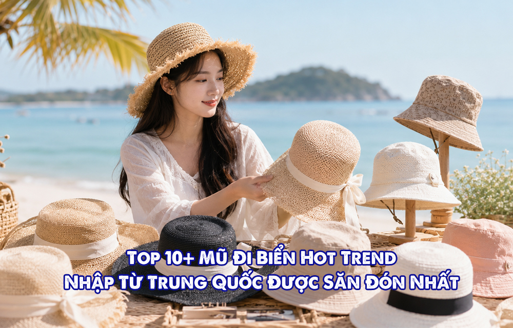 Top 10 Mũ Đi Biển Hot Trend Nhập Từ Trung Quốc Giá Tốt
