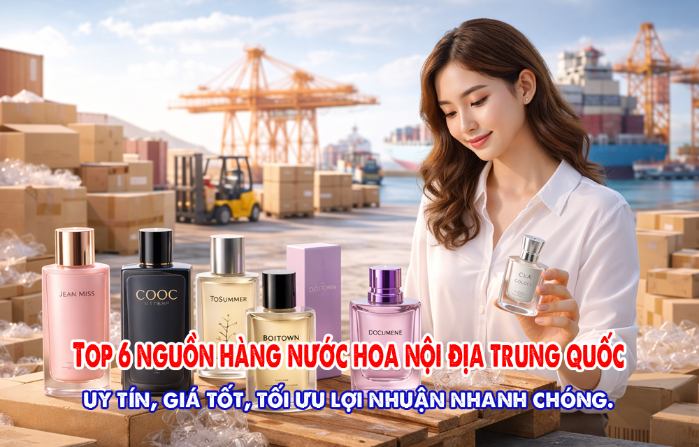  Tổng hợp 6 nguồn hàng nước hoa Trung Quốc uy tín, giá tốt cho người kinh doanh