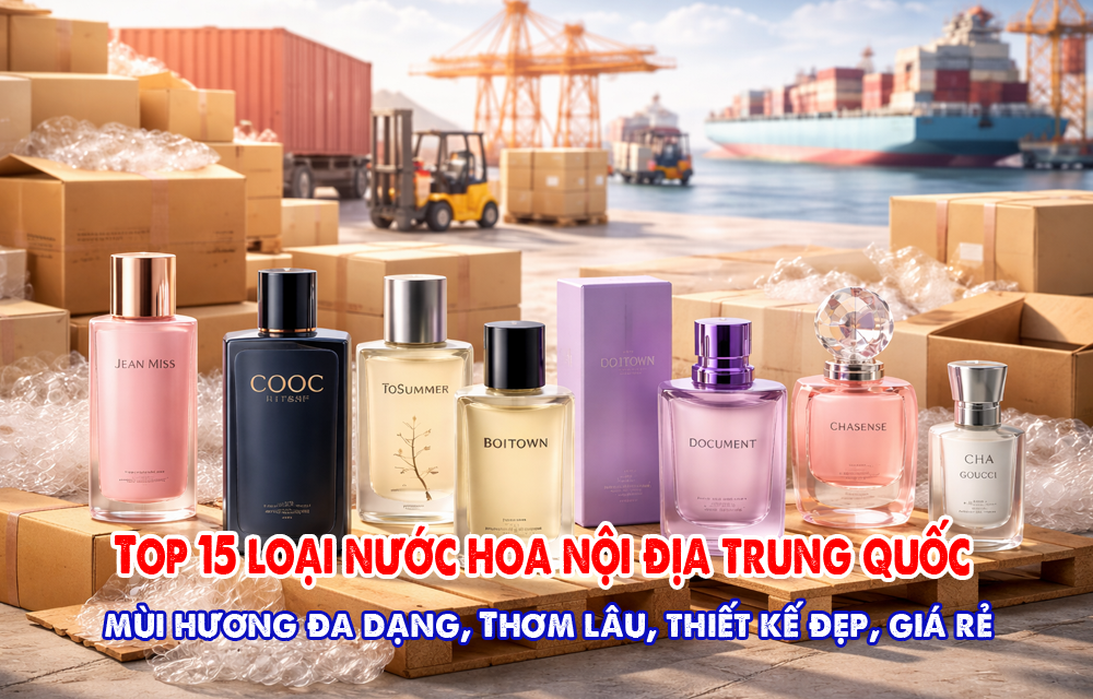 Top 15 loại nước hoa nội địa Trung Quốc hottrend, được săn tìm nhiều nhất hiện nay