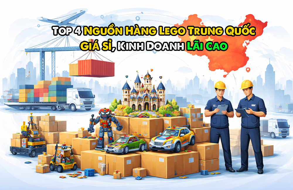 Top 4 Nguồn Hàng Lego Trung Quốc Giá Sỉ, Lãi Cao