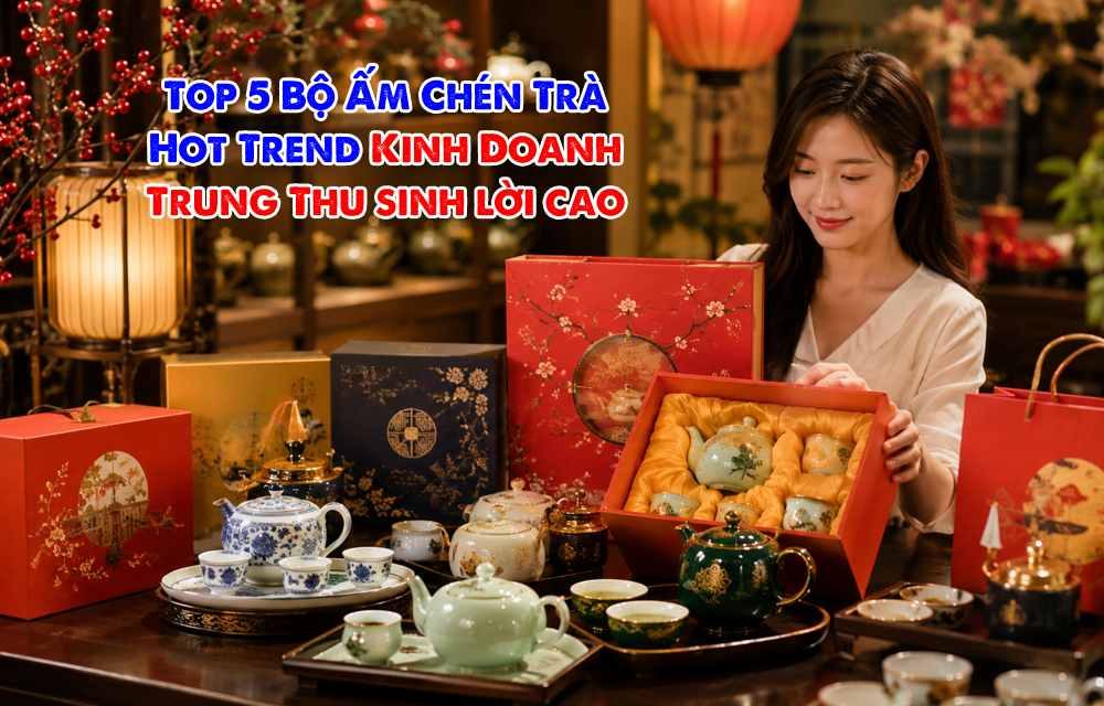 Top 5 Bộ Ấm Chén Trà Được Ưa Chuộng Mùa Trung Thu