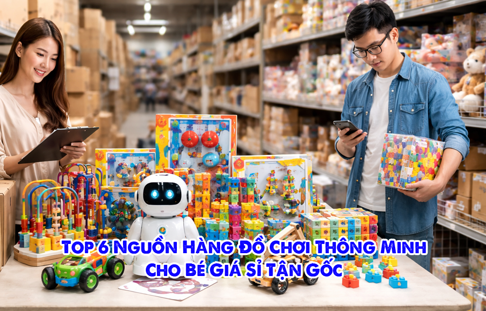 Top 6 Nguồn Hàng Đồ Chơi Thông Minh Cho Bé Giá Sỉ Tận Gốc