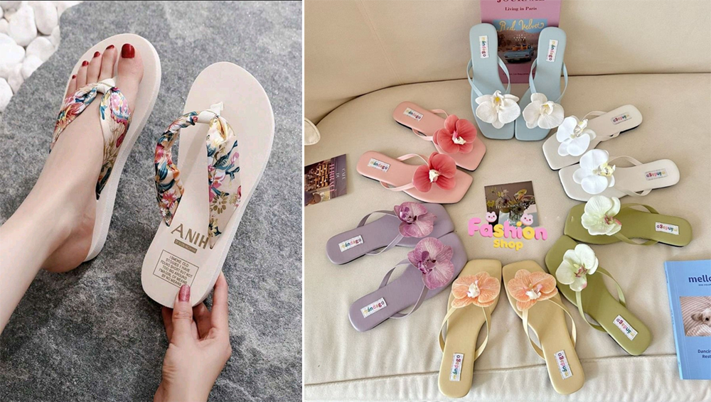 Dép và sandal – Nhu cầu ổn định, dễ bán quanh năm