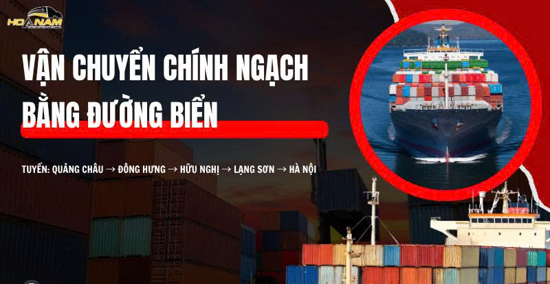 vận chuyển chính ngạch đường bộ