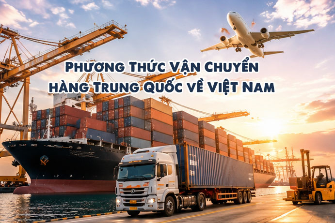 3 Phương Thức Vận Chuyển Hàng Trung Quốc Về Việt Nam Được Sử Dụng Nhiều Nhất